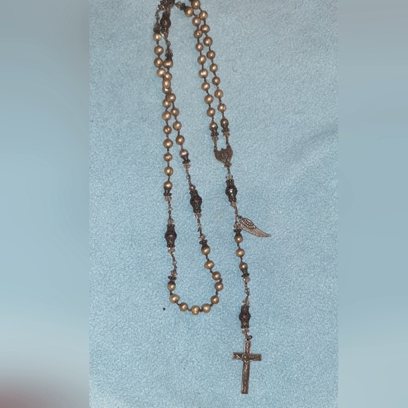 Virgins Saints & Angels | Long Necklace w/ Charm